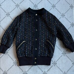 Lauren Moffatt Multicolor Women's Wool Bomber Jacket